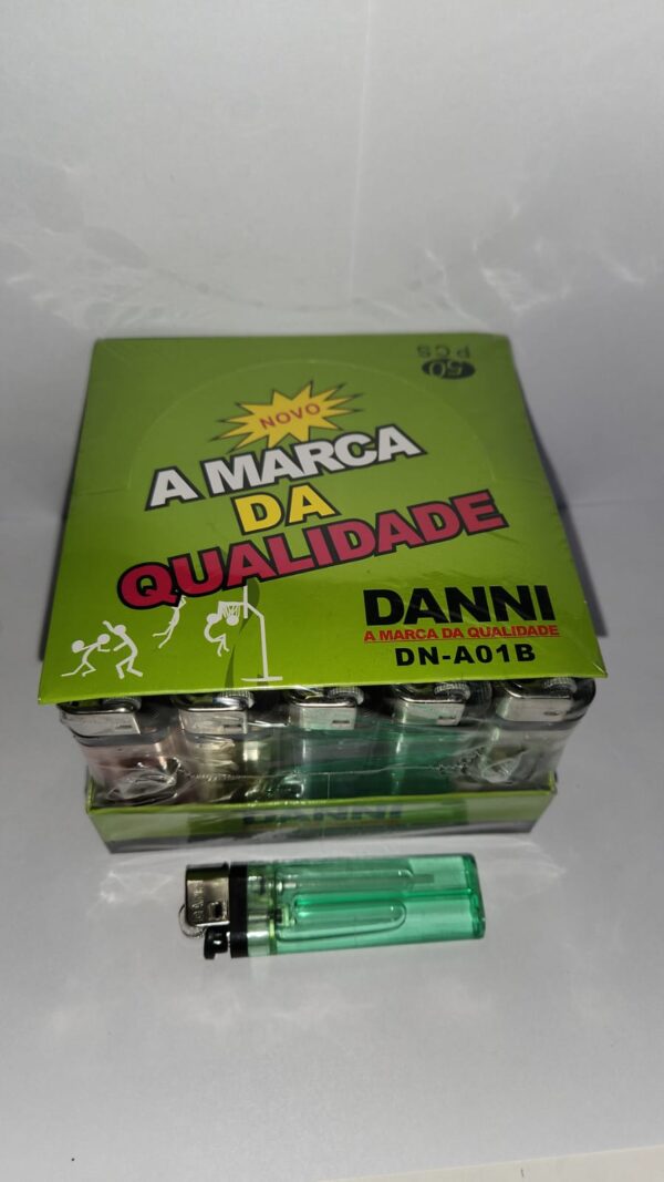 Encendedor comun transparente caja x 50 unidad
